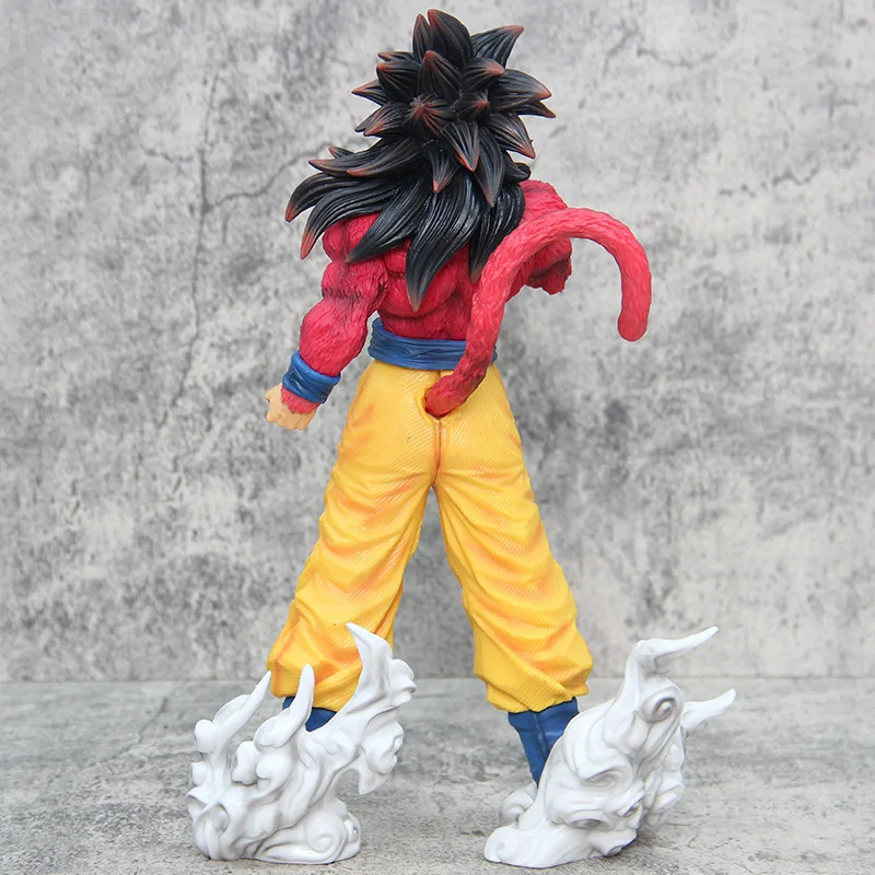 Dragon Ball Figure 30cm Son Goku Super Saiyan 4 GK Kawaii Model Collection  Anime Action Figure Desktop Holiday Gift Toy for Boys - AliExpress