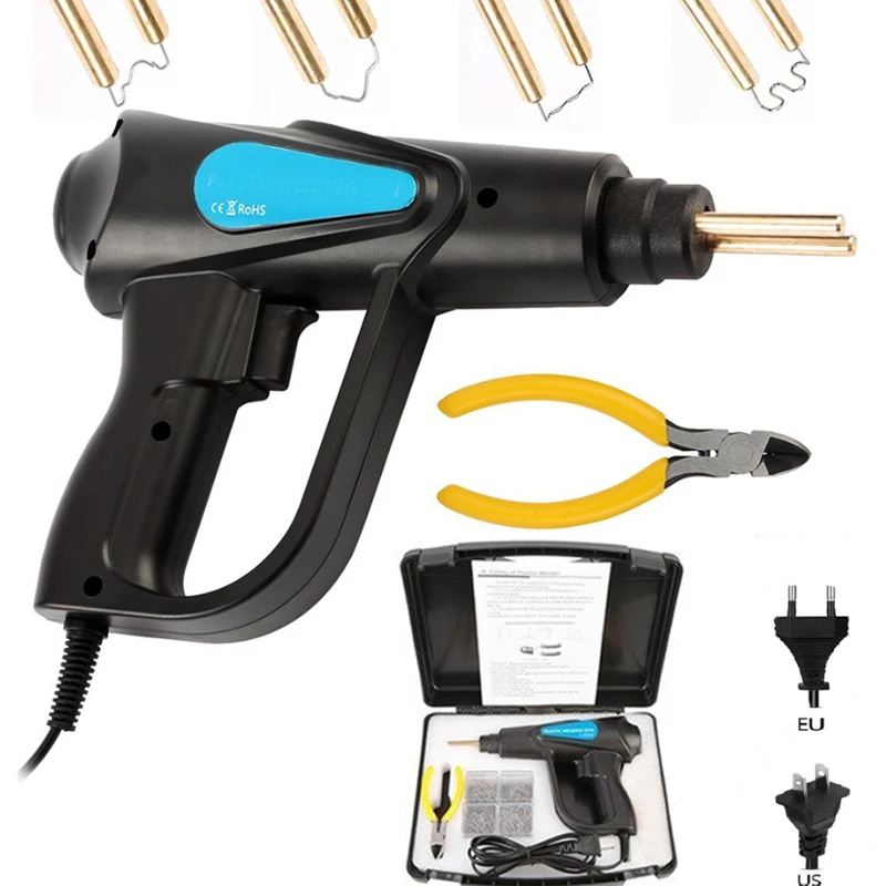 

70W PVC Repairing Welding Machine Hot Staplers Plastics Welders Garage Tool Staple Car Bumper Repairing Stapler Welding Tool
