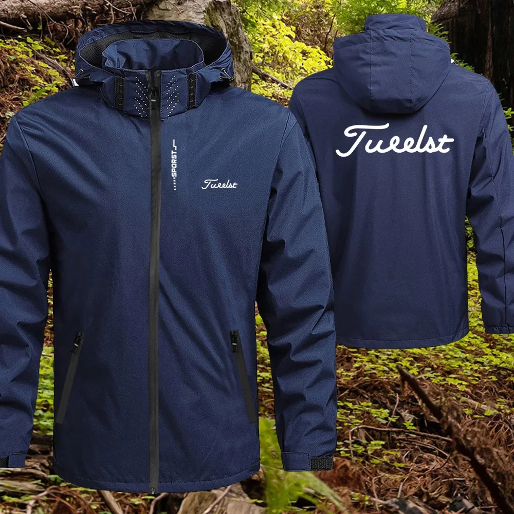 

Men's Clothing Golf Jacket Plus Size Jacket Men's Waterproof Hooded Plus Size Windproof Jacket Camping Sports Shirt Free Deliver