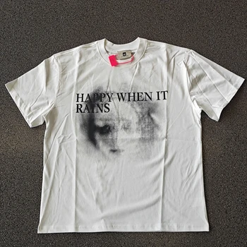 La Folie Passée girocollo Mary Chain T-shirt grafiche T-shirt estiva moda casual da uomo 1