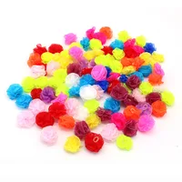 100pcs Handmade Pet Dog Hair Bows Lace Pet Hair Accessories Rubber Bands Pet Supplies Pet Dog Grooming Accessories 1
