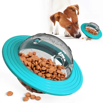 Design interattivo Palla per cani Giocattoli Erogazione di cibo Animale domestico Alimentatore lento Palla Giocattoli per arricchimento per cani Cani IQ Trattare Palla Puzzle Giocattolo