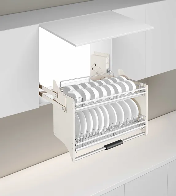 26 นิ้ว Modern Design Lift ตะกร้า Pull-Down ซ่อนตู้ชั้นวางของตะกร้าลิ้นชักที่มีประสิทธิภาพใน-ตู้องค์กร 3 26 นิ้ว Modern Design Lift ตะกร้า Pull-Down ซ่อนตู้ชั้นวางของตะกร้าลิ้นชักที่มีประสิทธิภาพใน-ตู้องค์กร 3