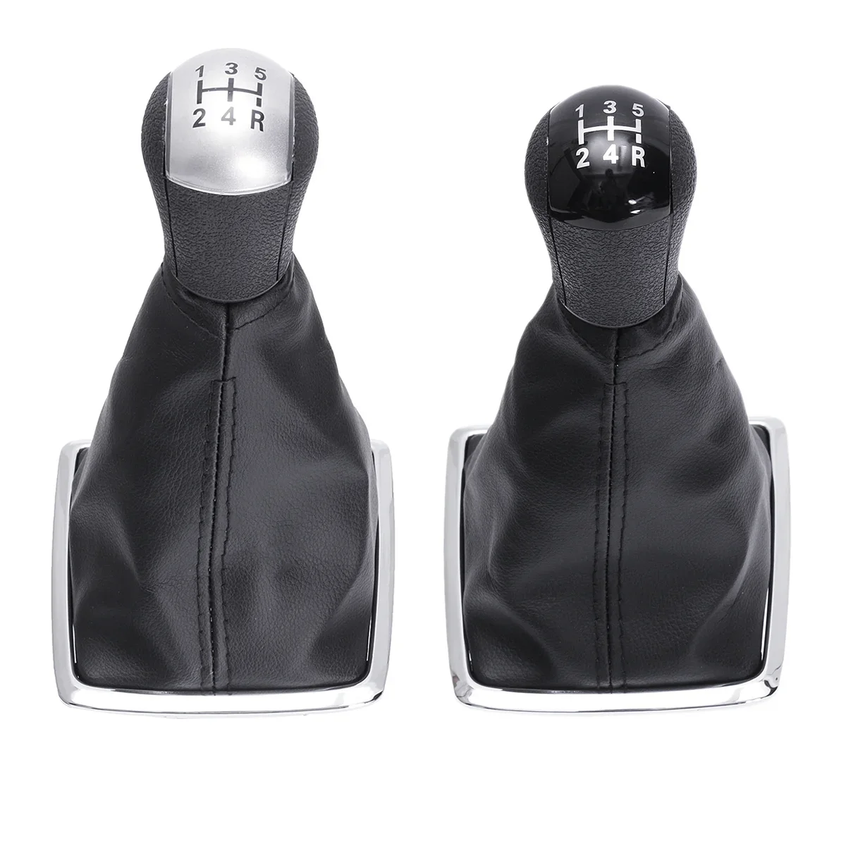 5/6 Speed Car Manual Gear Shift Knob Lever Shifter Gaiter Boot Cover For Ford For Focus MK II 2005 2006 2007 2008