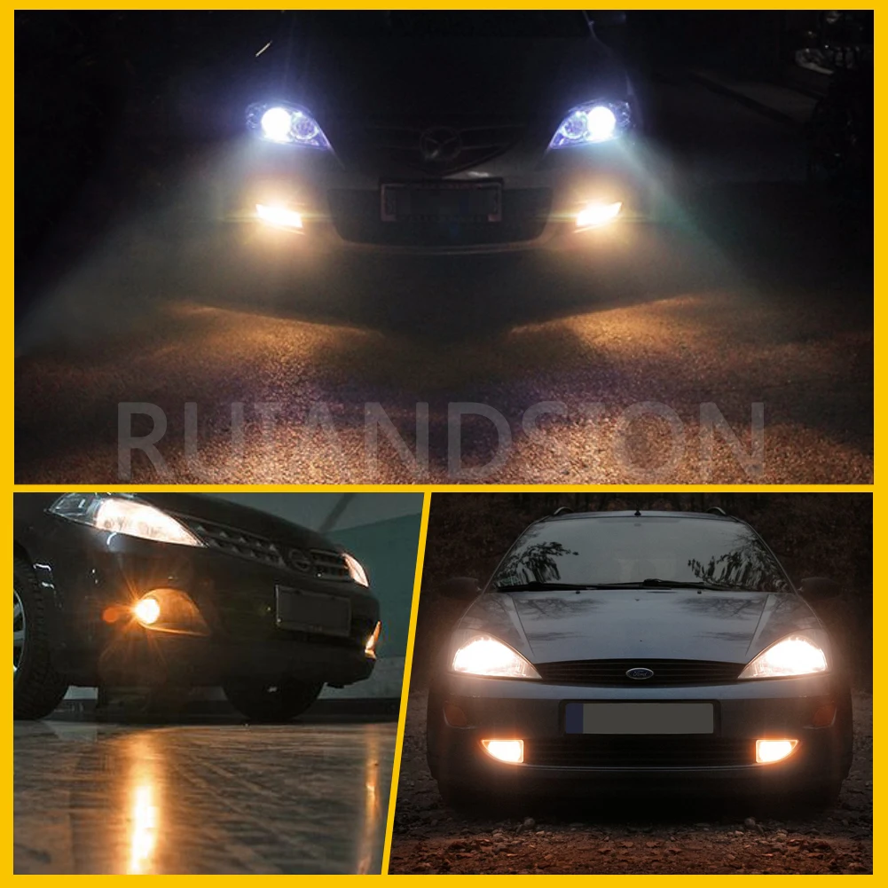 Super White 6000K Halogen Car Headlight Bulb with Dark Blue Quartz Glass