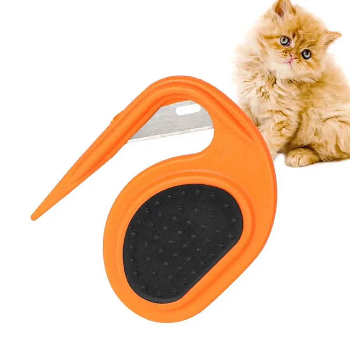 Pet Comb Knotting Comb Blade Comb Dog Shedding Comb Cat Dog Grooming Cutting Knife Knotting Tool Pets Groomming Cleaning