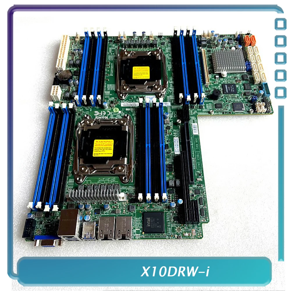 Two-Way Server Motherboard For Supermicro X10DRW-i X99 C612 DDR4 E5 V3 V4 High Quality 3 Two-Way Server Motherboard For Supermicro X10DRW-i X99 C612 DDR4 E5 V3 V4 High Quality