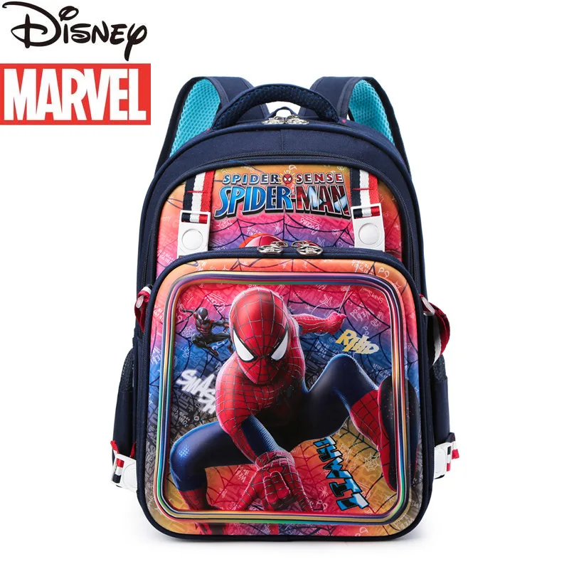 disney-spider-man-new-children's-backpack-fashion-boys-and-girls-schoolbag-large-capacity-waterproof-children's-backpack