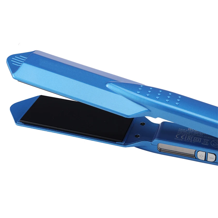 Professional Hair Straightener Ceramic Flat Iron Fast Heating 470F Hair Straightening Styler Wide Plate Hair Iron Straightener 4
