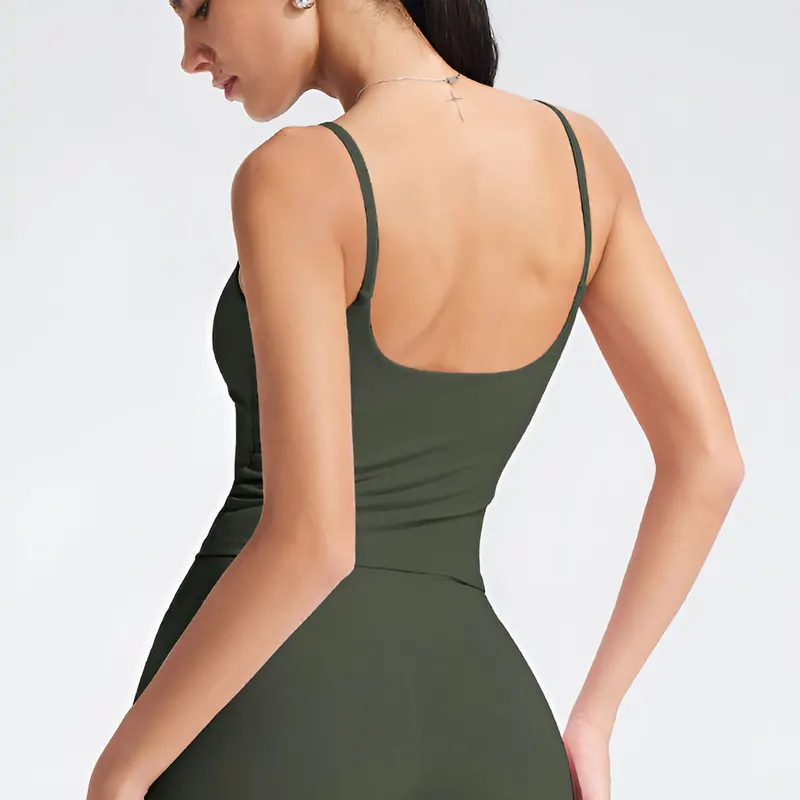 NCLAGEN GYM Tank With Built-In Bra