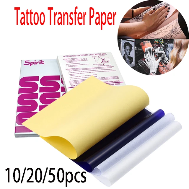 10/20/50pcs USA Spirit Classic Freehand Copy Paper Tattoo Transfer