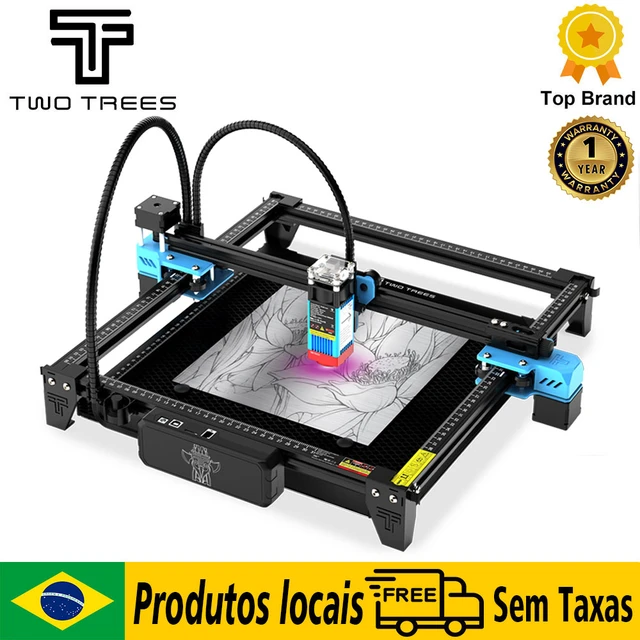 TwoTrees TTS-55 Pro Laser Engraver Offline Engraving Cutting