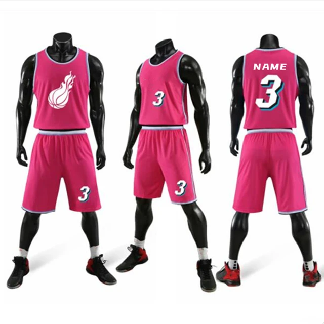 Miami Heat Basketball Jersey For Youth, Women, or Men