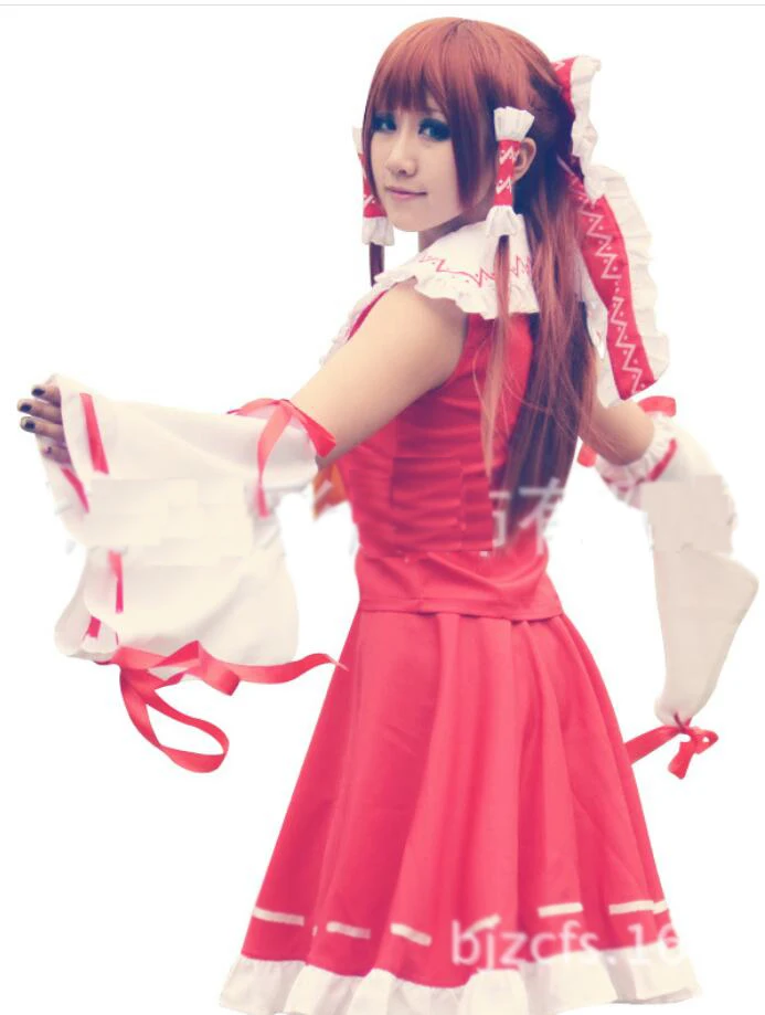 Jogo Touhou Project Hakuri Reimu Cosplay Traje Moda Feminina Uniformes  Feminino Atividade Partido Role Play Roupas S XL Y0913 De $1.210,72