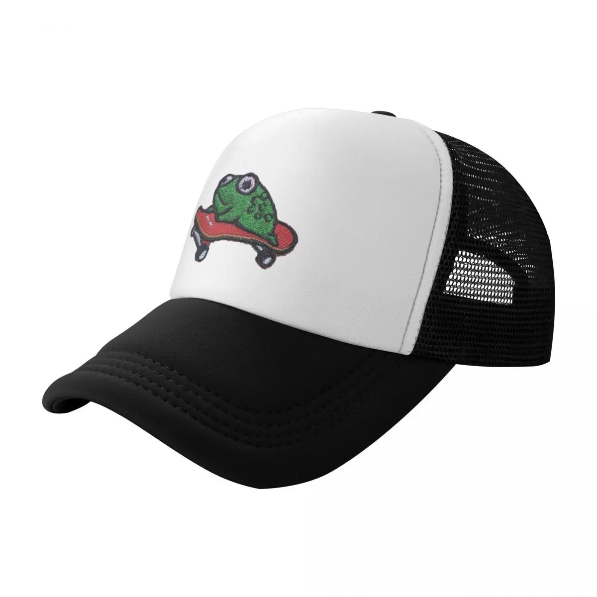 Skater Frog Sticker Baseball Cap Anime Golf Wear Hats For Men Women's