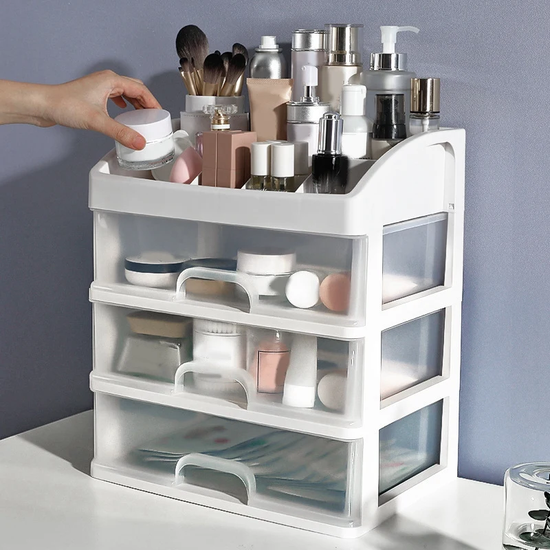 

PP Storage Rack Multi-Layer Drawer Dust-Proof Storage Simple Transparent Finishing Rack
