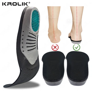 Piedi piatti Modello Supporto plantare Solette ortopediche, Fascite plantare Dolore al tallone Plantari Solette Scarpe da ginnastica Inserti per scarpe Uomo Donna 1
