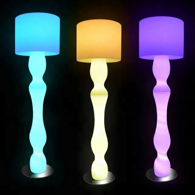 Arrival Creative Rechargeable PE Plastic Led Floor