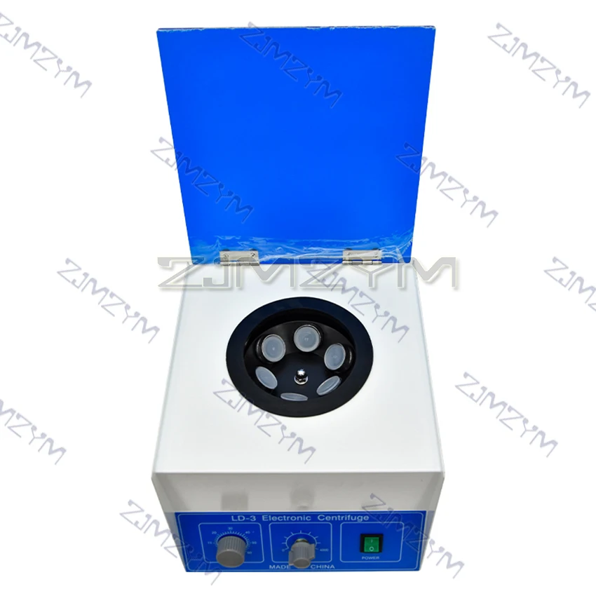 Plasma centrifuge LD-3 Laboratory Centrifuge 50ml &times; 6 Tubes 4000rpm Electric Blood PRP Centrifuge Centrifugal 2770xg Centrifugal Force 110V / 220V