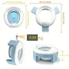 3 in 1 Baby Toilet Seat Children Foldable Travel Potty With Bags Potty Training Seat Suitable for boys and girls 2