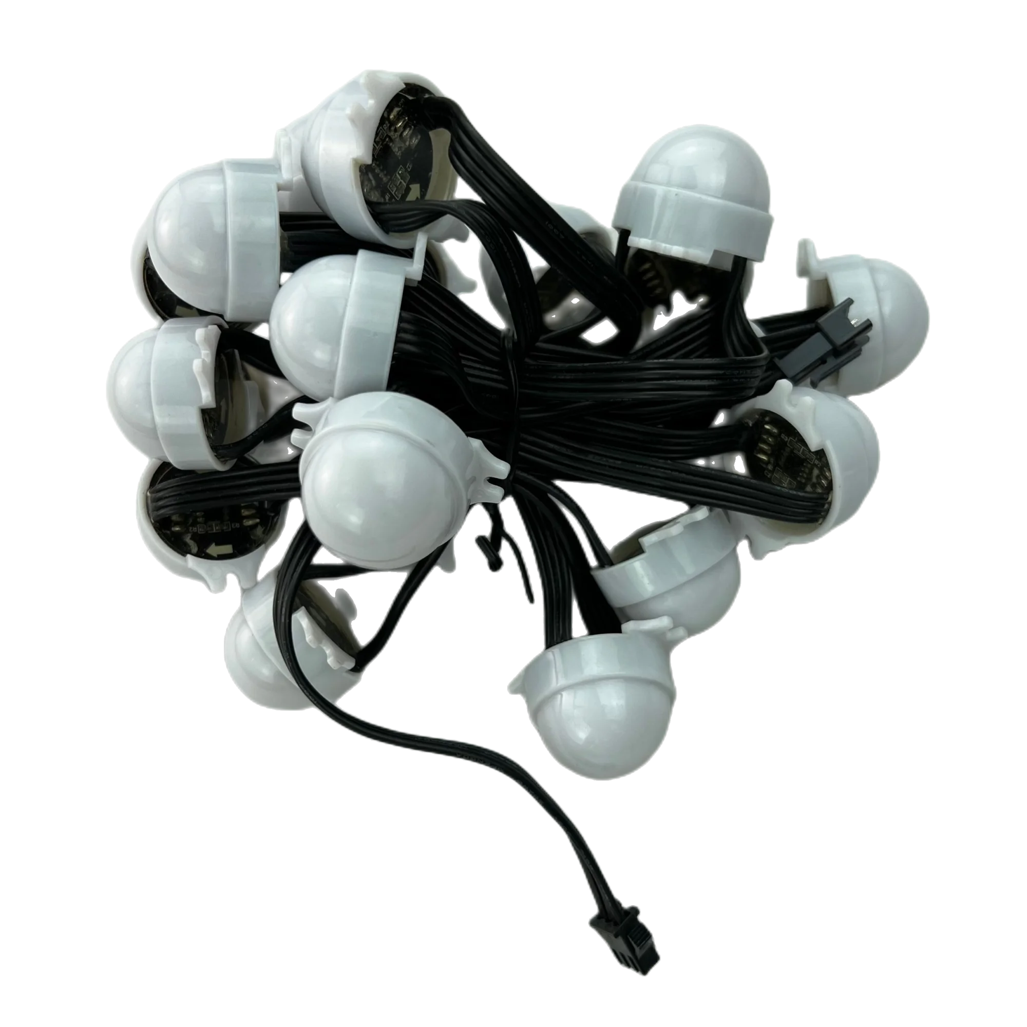 WS2818 addressable pixel light 0.72W/pixel DC12V input IP68 rated 20pcs/set