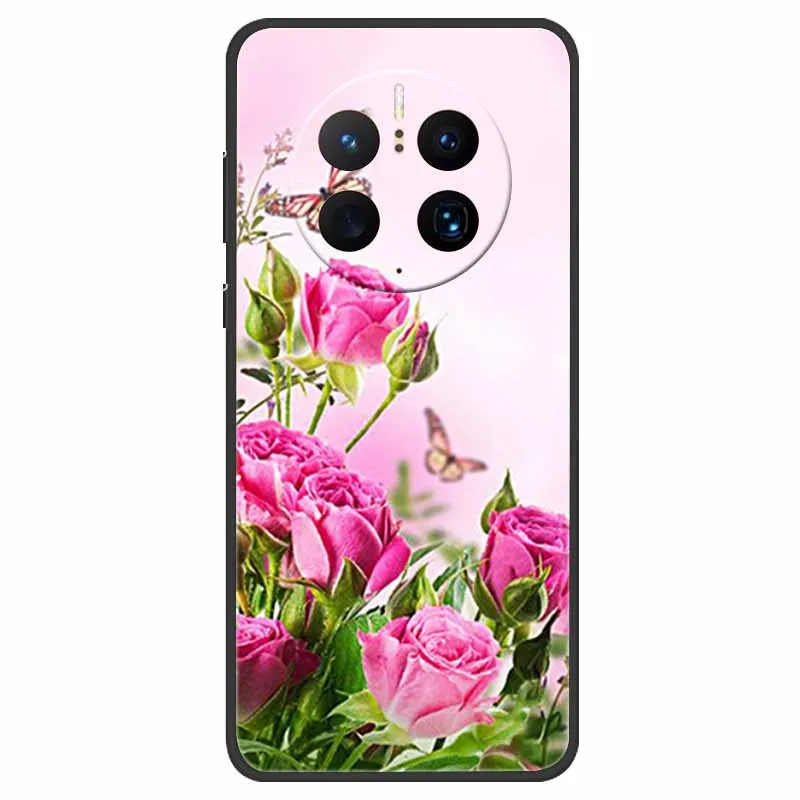 Premium Soft TPU Painted Case for Huawei Mate 50 Pro - Stylish Silicone Cover, 6.74