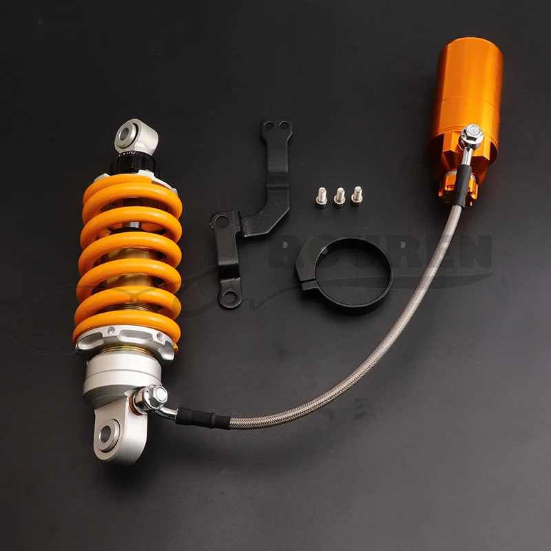 

235mm Motorcycle Adjustable Spring Air Nitro Rear Shock Absorber ATV Electric Dirt Pit Bike Cafe Racer Accessory Modified Parts