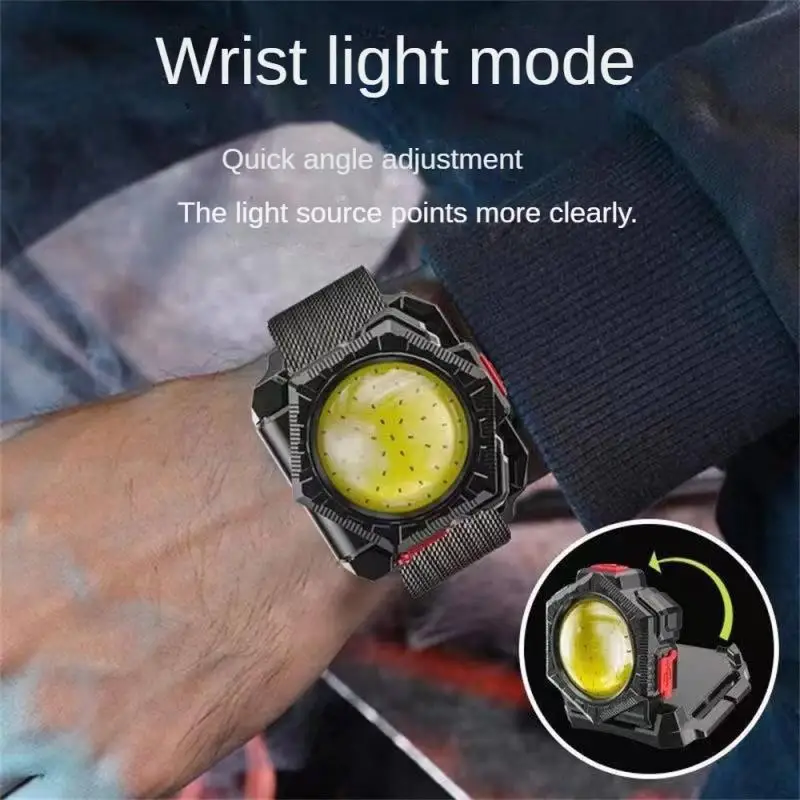 

Waistbands Wrist Lights COB Headlights Waistbands Arms Watches Three In One Lighting Outdoor Night Running Portable Spotlights