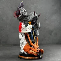 ⁦مجسم شخصية ميناتو ناميكازي (ناروتو) بطول 21 سم | Naruto Namikaze PVC Action Figure Collectible 21cm⁩ - الصورة ⁦4⁩