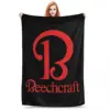Beechcraft Aircraft Aviation Blankets Flannel Throw Blankets Sofa Throw Blanket For Home Bedroom Outdoor Throws Bedspread Quilt 1