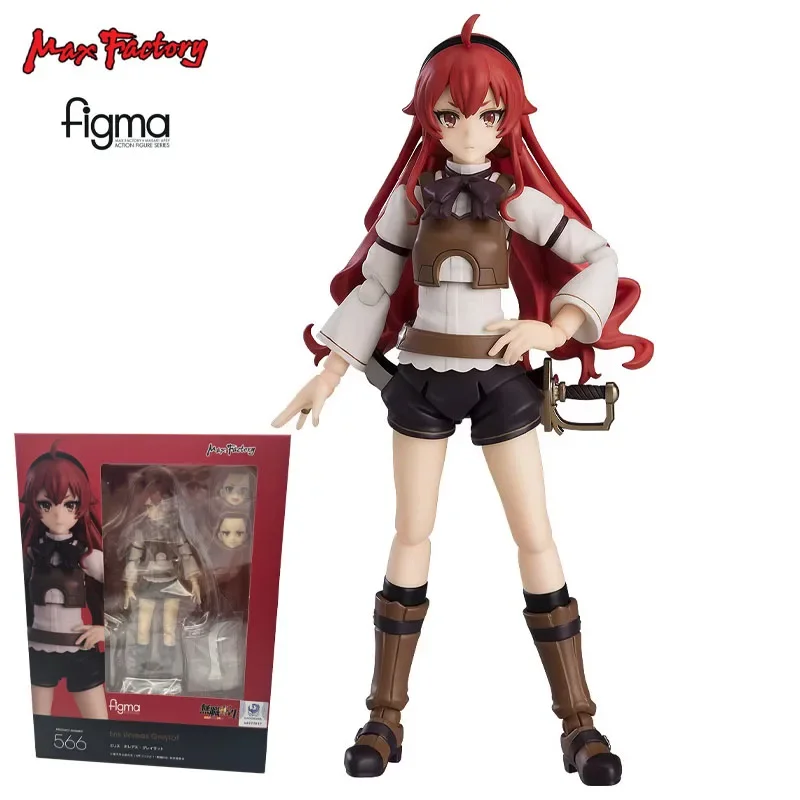 

Max Factory GSC Figma 566 Eris Greyrat Mushoku Tensei Isekai Ittara Honki Dasu Igure Action Figure Anime Model Toys Collection