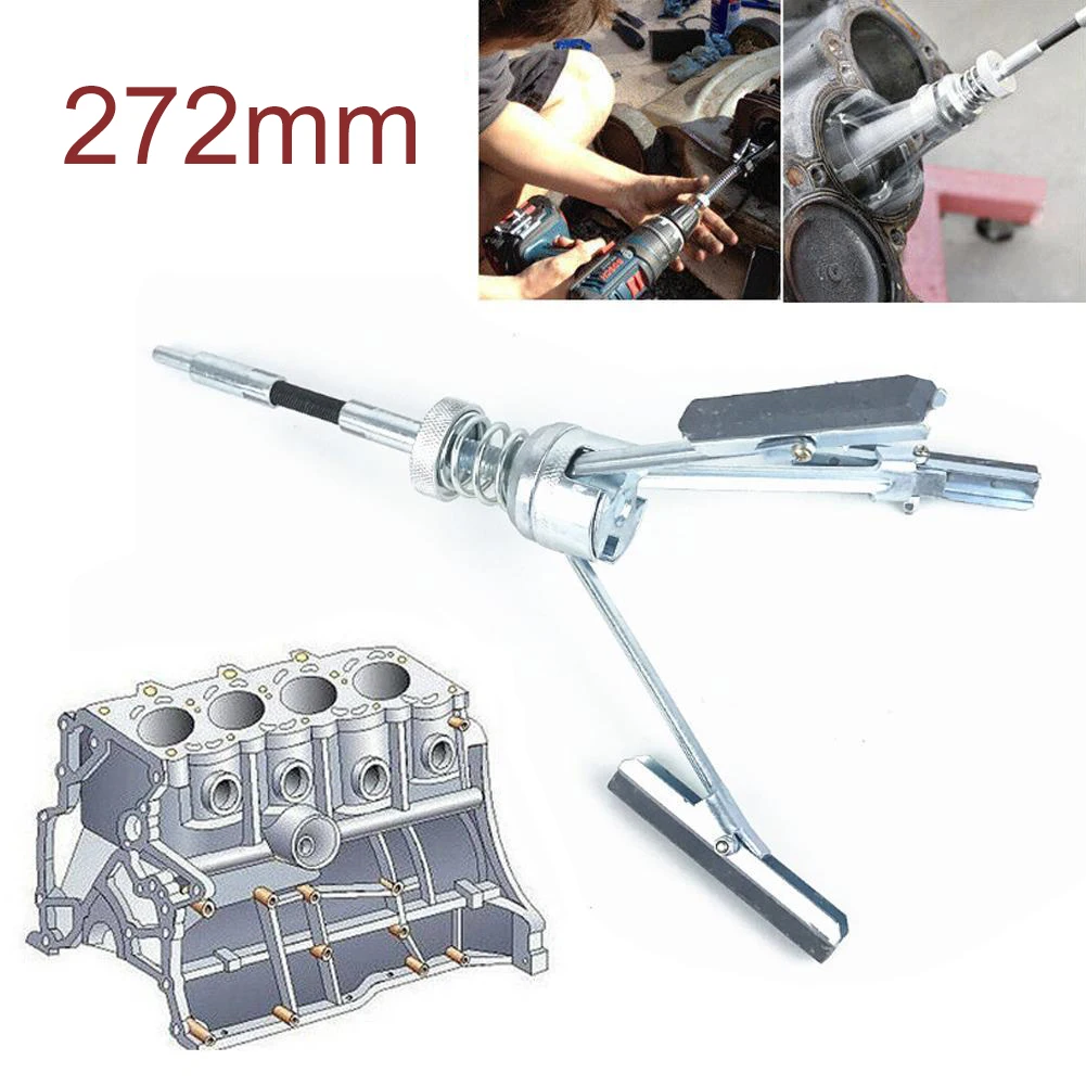 51-177mm Three-jaw Cylinder Inner Grinder Stainless Steel Brake Cylinder Sander Car Engine Cylinder Hone Tool for Vehicle Car