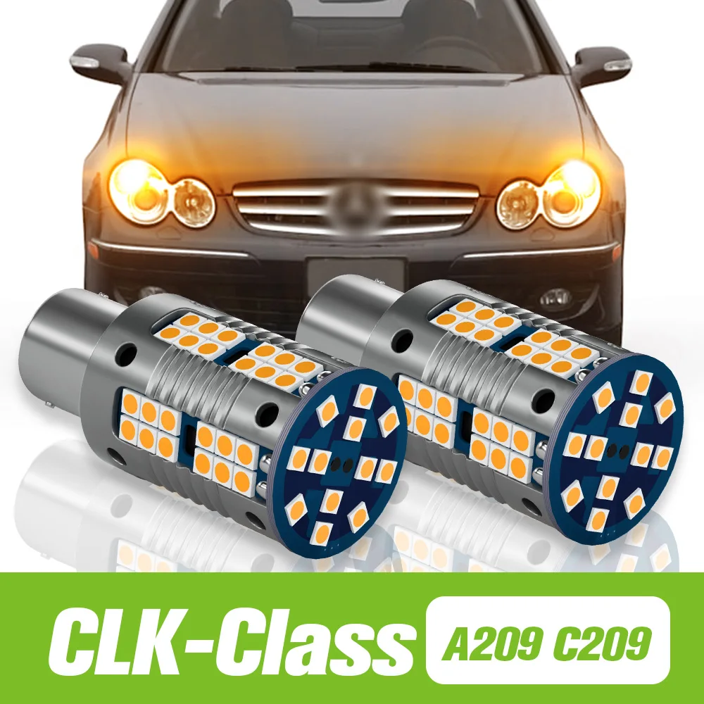 

2pcs For Mercedes Benz CLK Class A209 C209 LED Turn Signal Light Turning Lamp 2003 2004 2005 2006 2007 2008 2009 Accessories