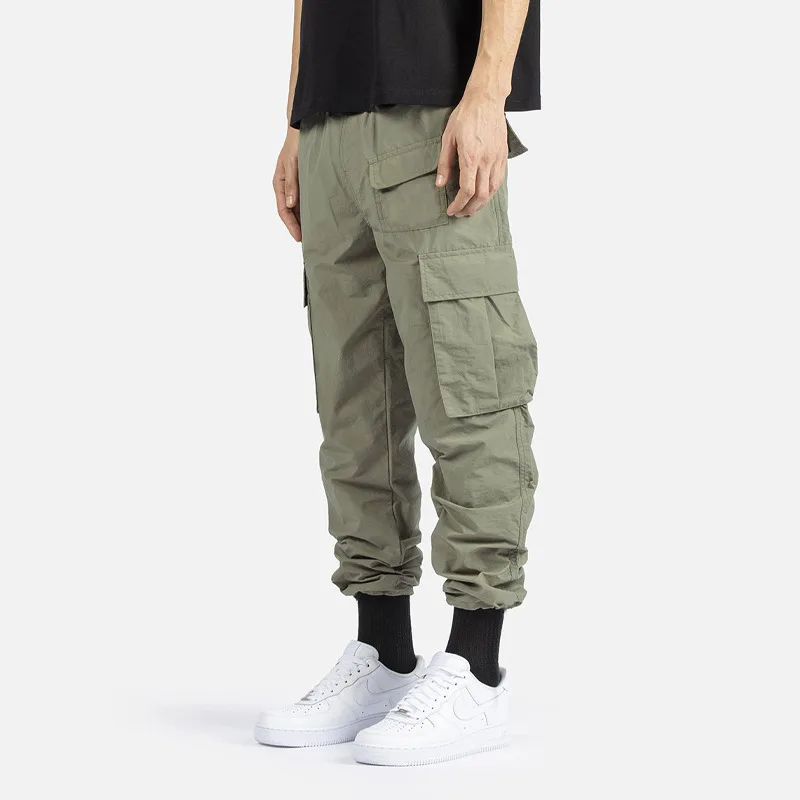 Multi-Pocket Casual Pants Men Military Tactical Joggers Cargo Pants Men's Outdoor Sweatpants Male Harajuku Hip Hop Streetwear drop crotch harem pants