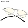 FONEX Anti Blue Blocking Folding Reading Glasses Men Women Presbyopia Hyperopia Diopter Screwless Foldable Eyeglasses LH013 4