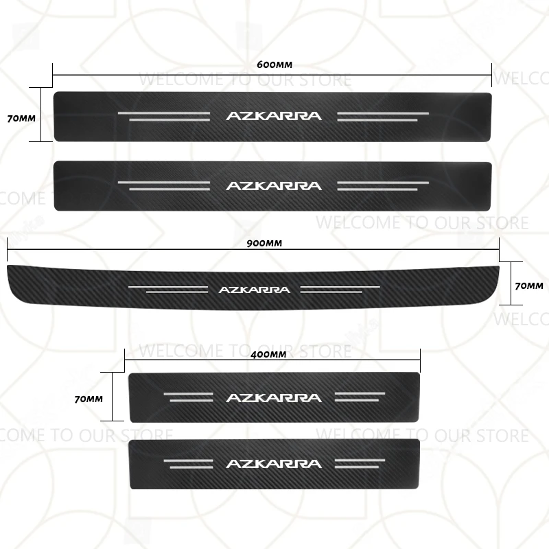 AZKARRA LOGO 5PCS