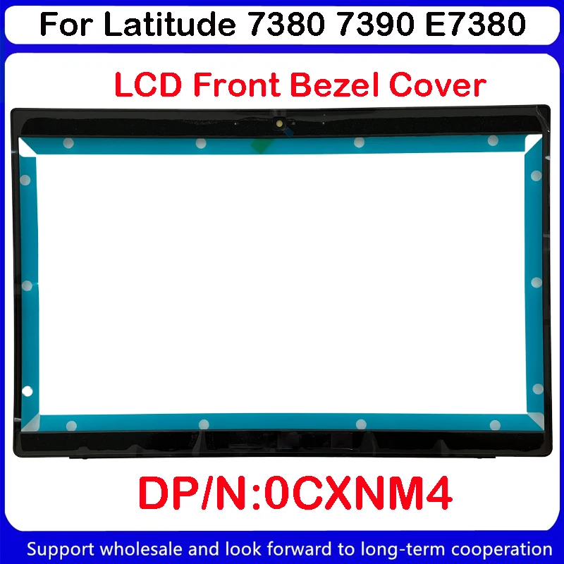 

New For Dell Latitude 7380 7390 E7380 LCD frame cover Case Screen Front Bezel 0CXNM4