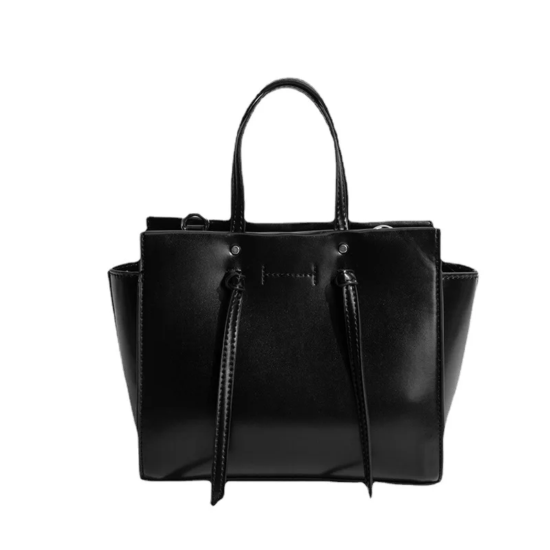 Summer New Fashion Shoulder Bag for Female Large Capacity Solid Color Tote Handbag Women's Briefcase