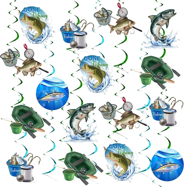 Fishing Party Decorations Boys Fishing Birthday Party Decor Gone