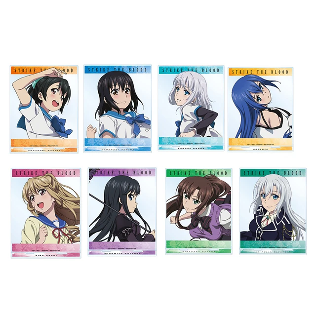 Anime Strike The Blood Acrylic Stand Model Doll Yukina Himeragi Kojou  Akatsuki Asagi Aiba Cosplay Swimsuit Figure Toy Decor Gift - AliExpress