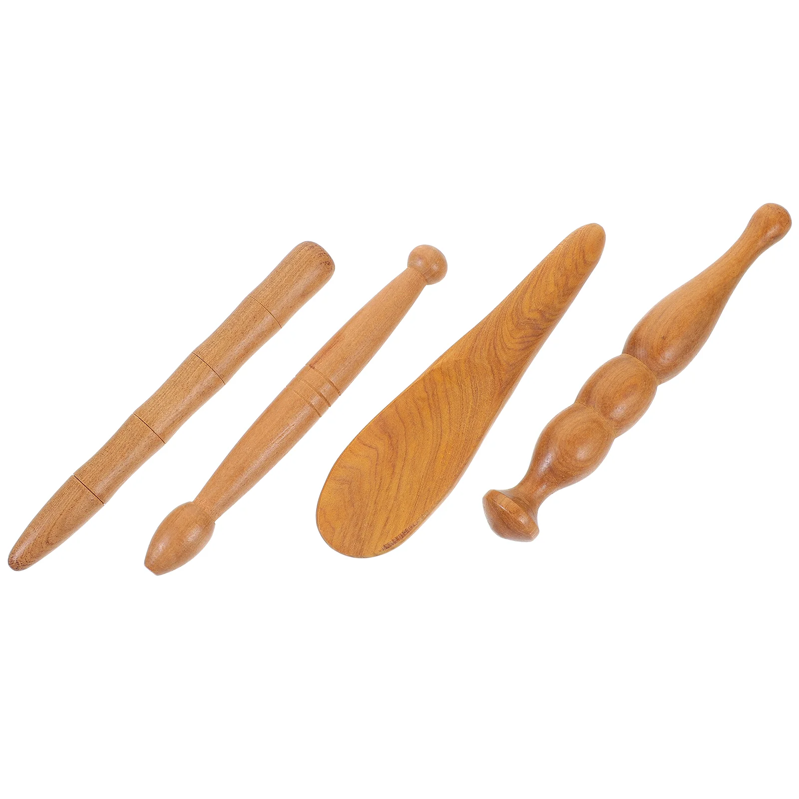 Wooden Manual Foot Acupoint Massagers Massage Bars Acupuncture Point Massage Tools Foot Spa Physiotherapy Reflexology