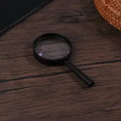 Handheld High - Definition Magnifying Glass - 5x Magnification for Children, Students, and Seniors (60MM)