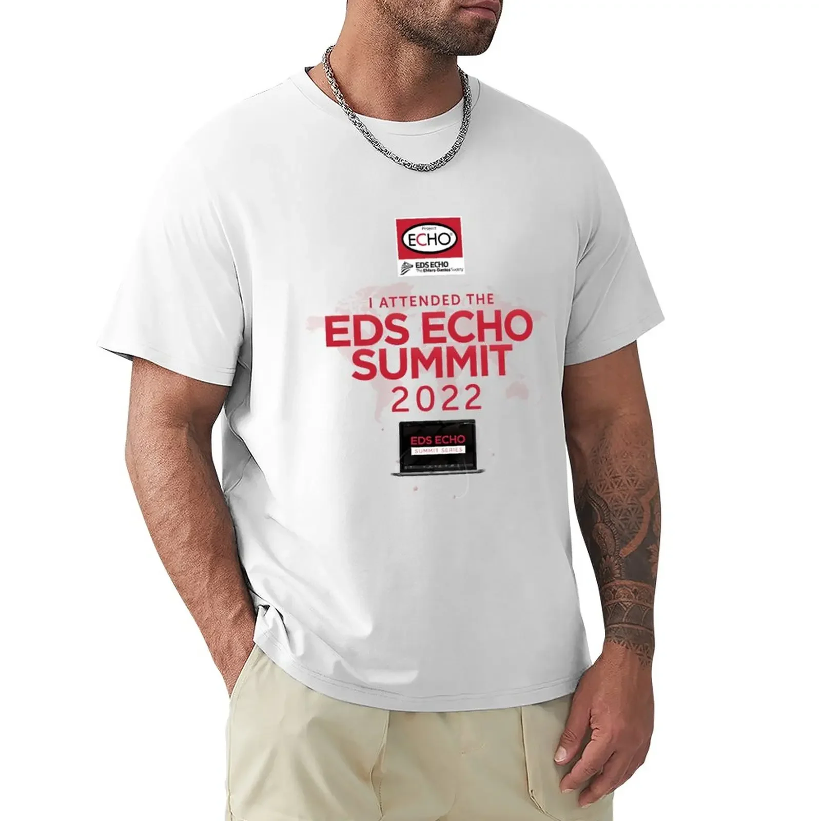 Eds Echo Summit T-Shirt Ragazzi Animal Print Ragazzi Bianchi Plus Size Top Magliette Pesanti Per Uomo