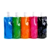Portable Ultralight Foldable Silicone Folding Water Bottle Water Bag Outdoor Sport Supplies Hiking Camping Soft Flask Water Bag 4