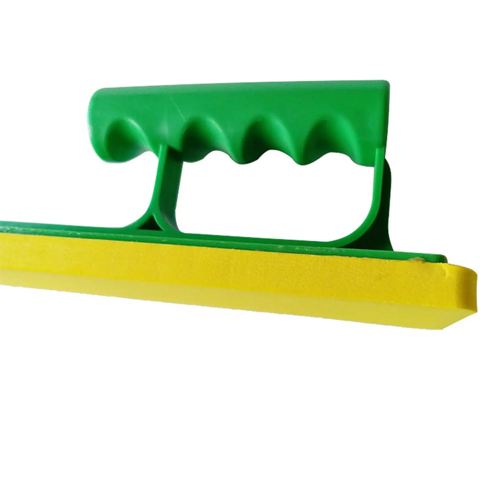 Handheld Sponge Float Trowel with Plastic Handle Wave Handle Spatula 9.25"x2.4" for Tiling Grout Bricklayer Skimming Drywall