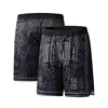 Men's Mamba #824 Premium Embroidery Basketball Shorts Breathable Mesh Drawstring Shorts Outdoor Sports and Fitness Casual Pants 1