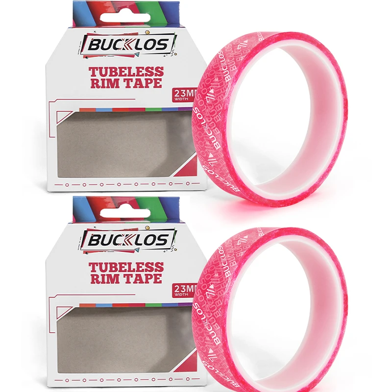 BUCKLOS Durable Tubeless Rim Tape - Wear-Resistant Airtight Adhesive