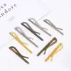 New Simple Metal Money Clip Bifold Spring Clamp Unique Design Bar Wallet Replace Parts Cash Holder Portable Wallet Durable Clips 2