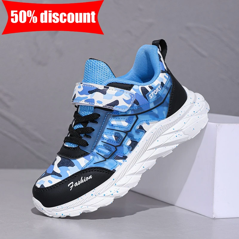 어린이 스포츠 신발 메쉬 캐주얼 편안한 부드러운 밑창 야외 소년 조깅 신발 20..