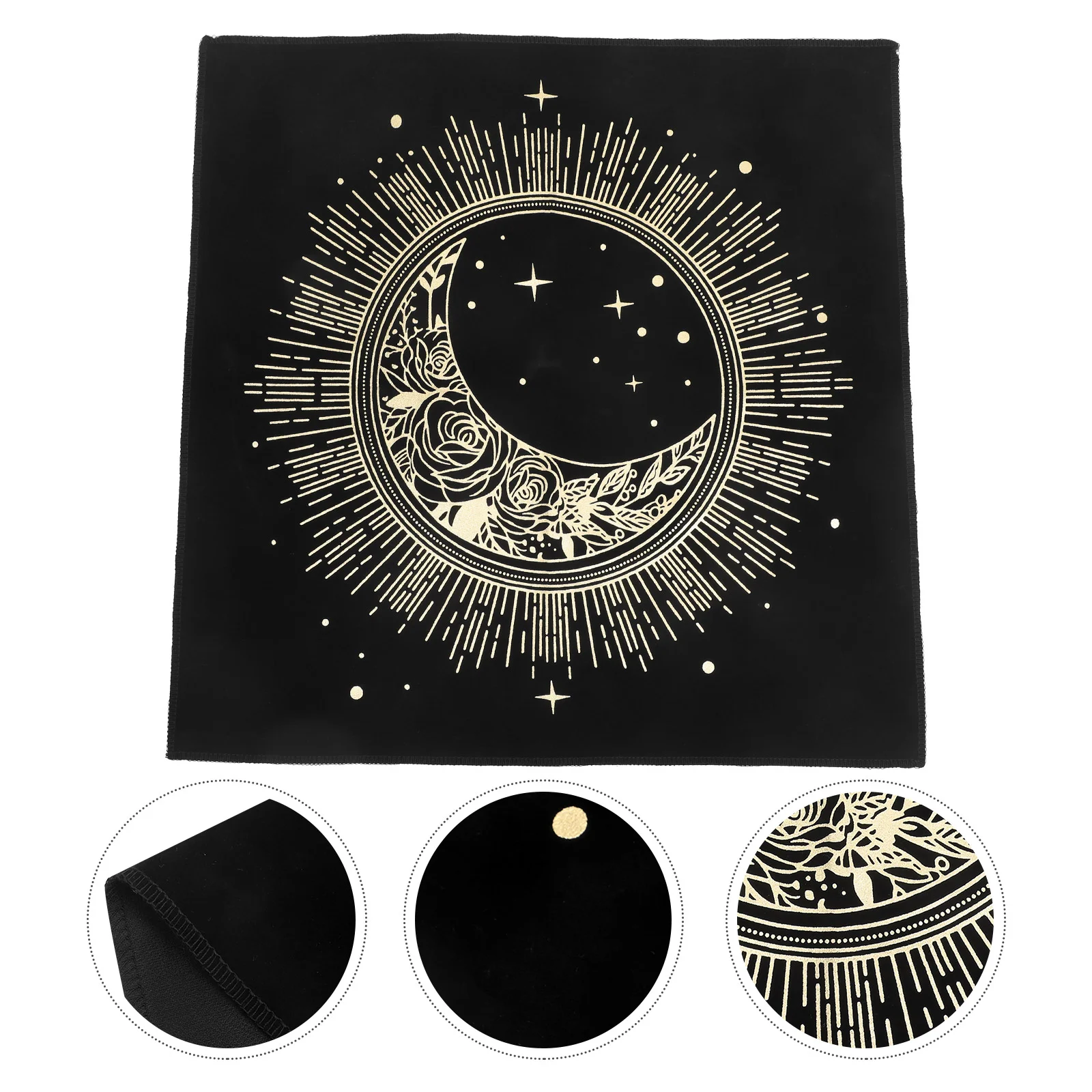 

Tarot Mat Game Divination Tablecloth for Astrology Desktop Decor Cards Prop Calendars